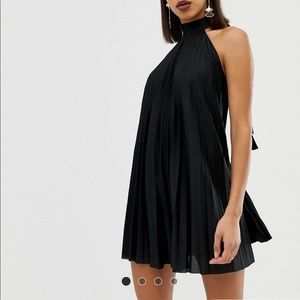 Black ASOS Halter Dress